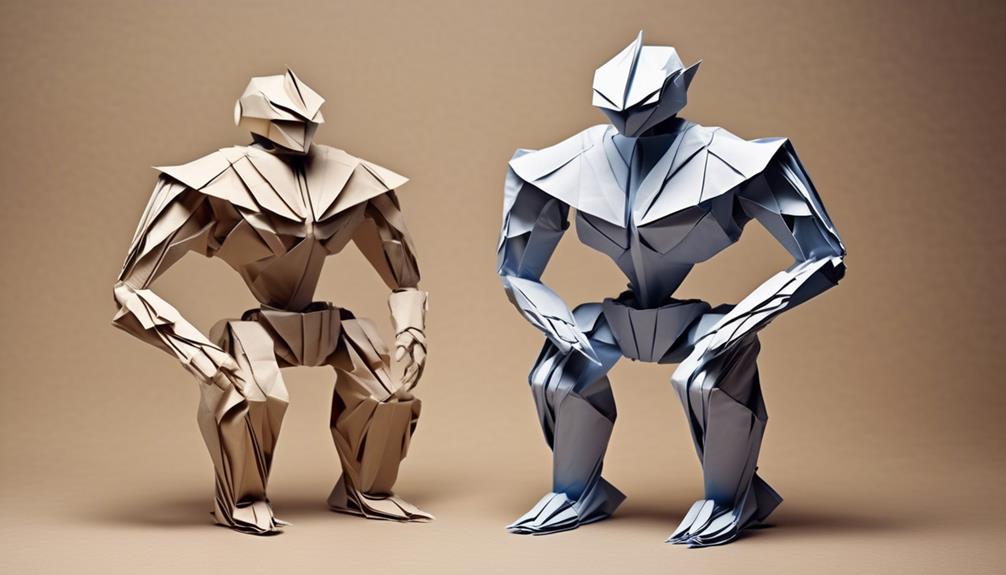 intense rivalry among humanoid robots